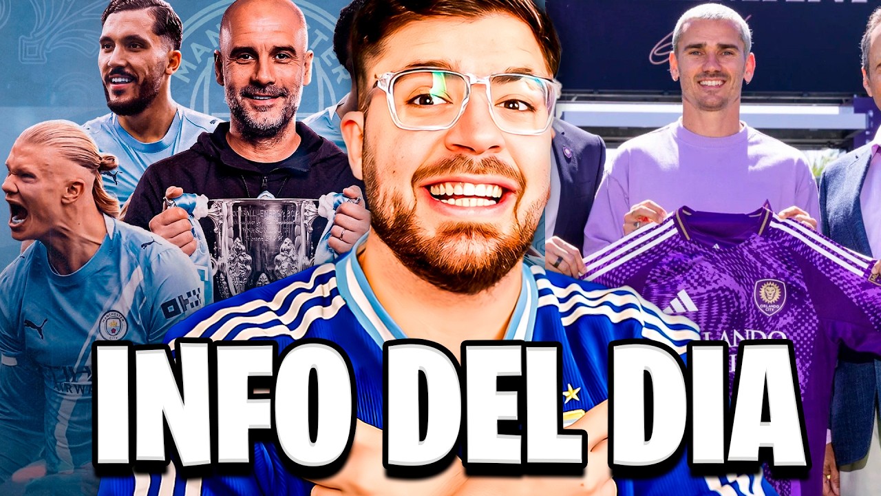 LA COBRA REACCIONA A INFO DEL DIA: MANCHESTER CITY CAMPEON Y GRIEZMANN A LA MLS