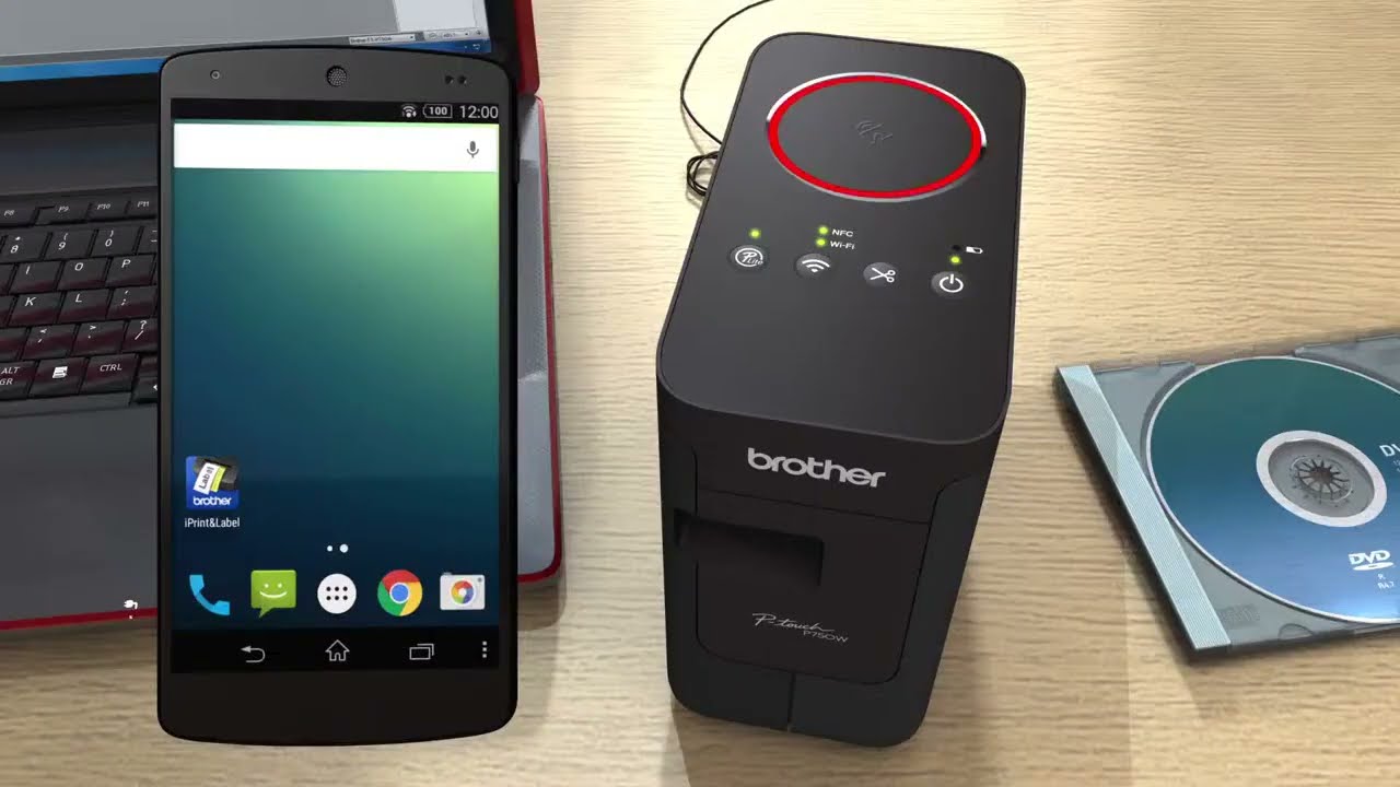 Brother PT P750W: Rotuladora electr&oacute;nica profesional con WiFi