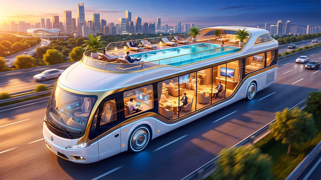 These Chinese Luxury Buses Will Redefine Global Transport
