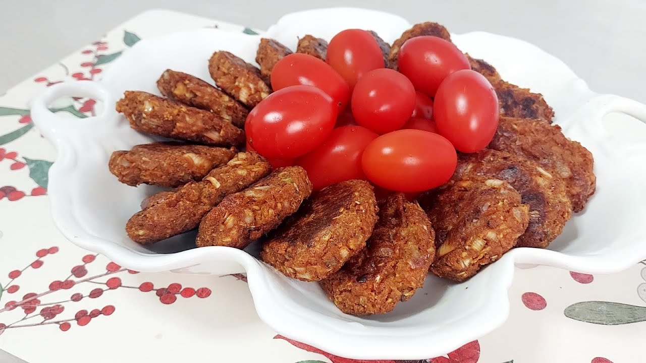 Фрикадельки из цветной капусты, для поста, без жарки в масле #otiliadumitrescu #пост #веган
