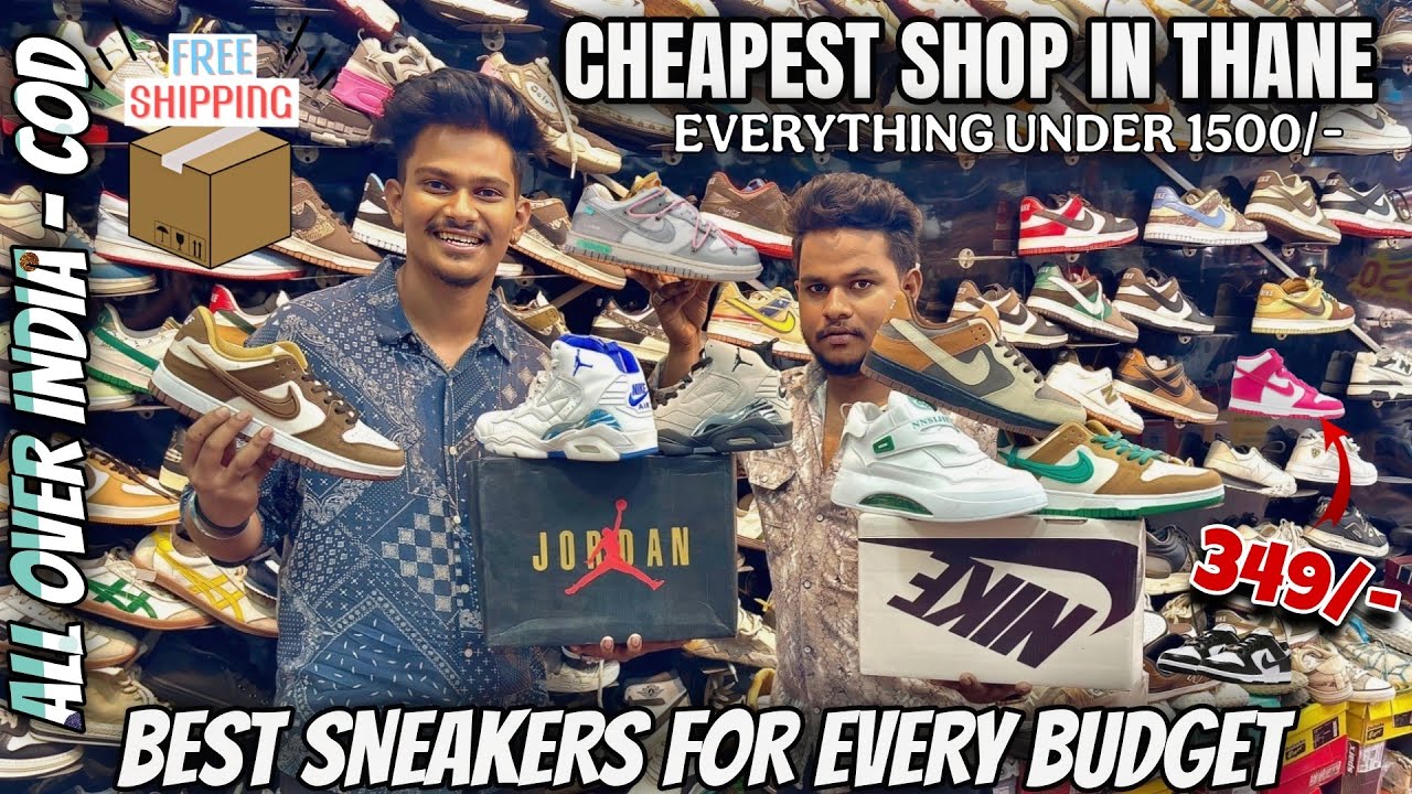 Cheapest Shoes Shop In Thane | Best Sneakers For Every Budget (₹500) | MR RS VLOGS | SAHIL RAJORIA