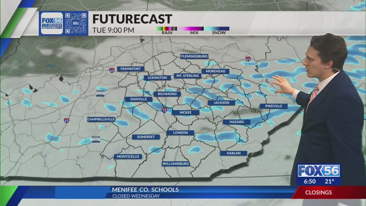 Kentucky weather forecast: 6:30 p.m. 1/27/2026