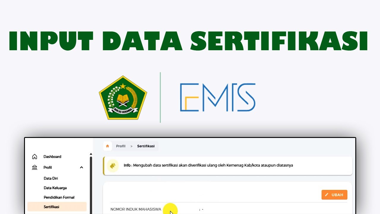 Banyak yang Salah! Begini Cara Mengisi Data Sertifikasi di EMIS PTK yang Benar