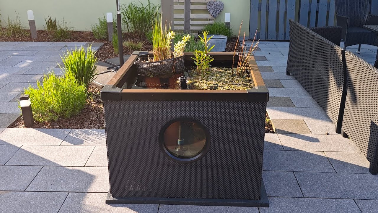 Outdoor Aquarium 500l von Hozelock - Teil 2 Die Einrichtung