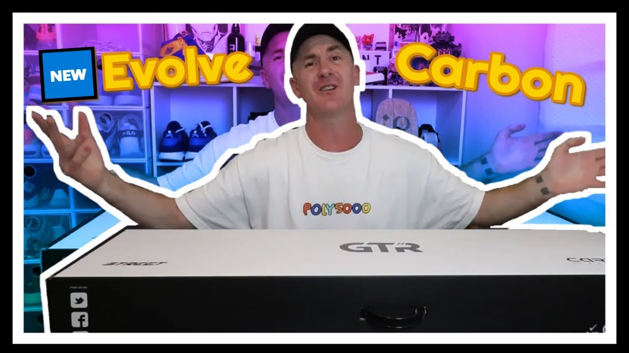 🆕Evolve Carbon GTR unboxing my first eskate board