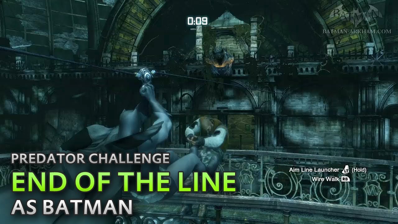 Batman: Arkham City - End of the Line [as Batman] - Predator Challenge
