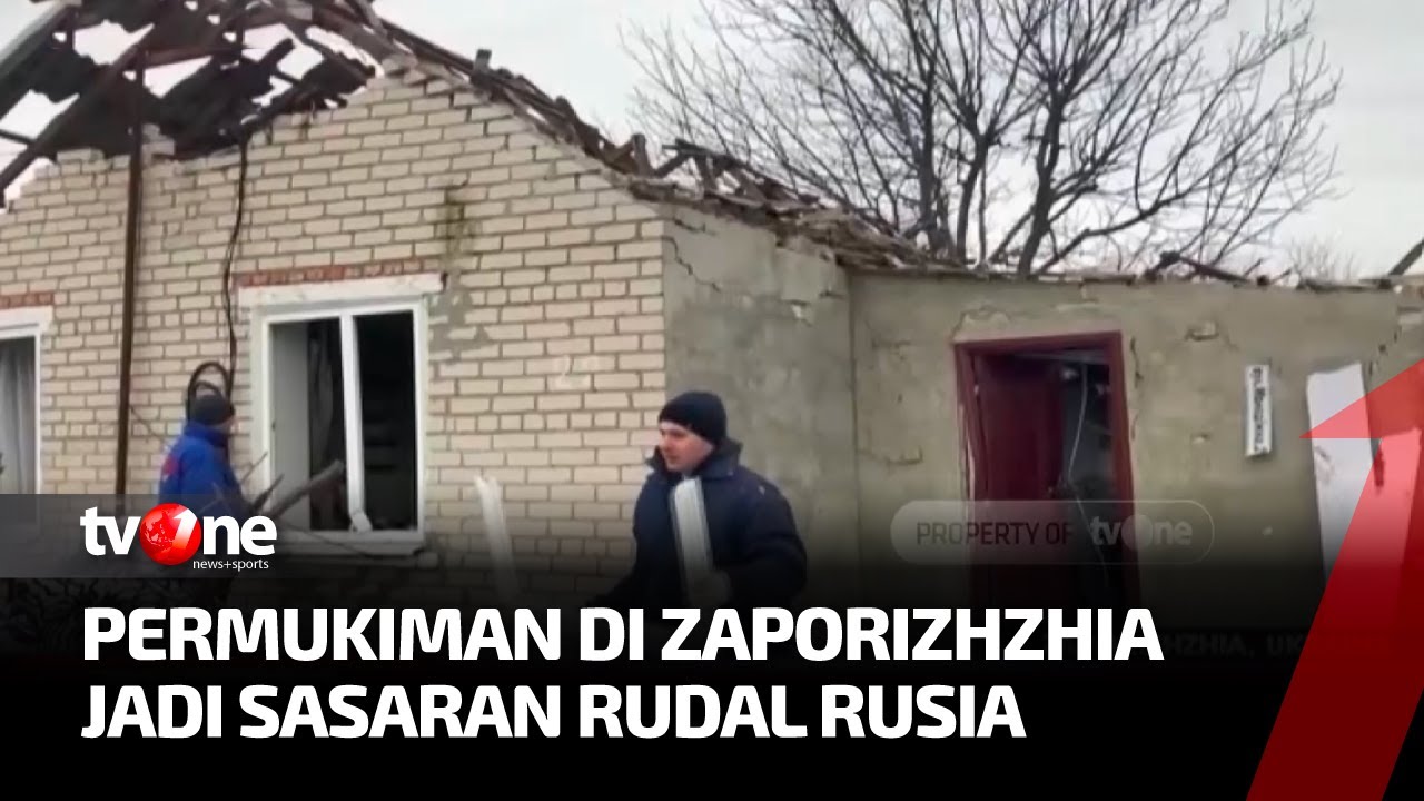 Kota Zaporizhzhia Dihujani Rudal Rusia | Kabar Dunia tvOne
