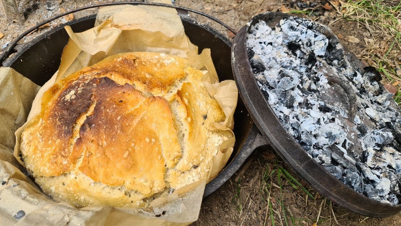Brot backen im Dutchoven | Rezept zum Nachmachen von Ralf Greiner