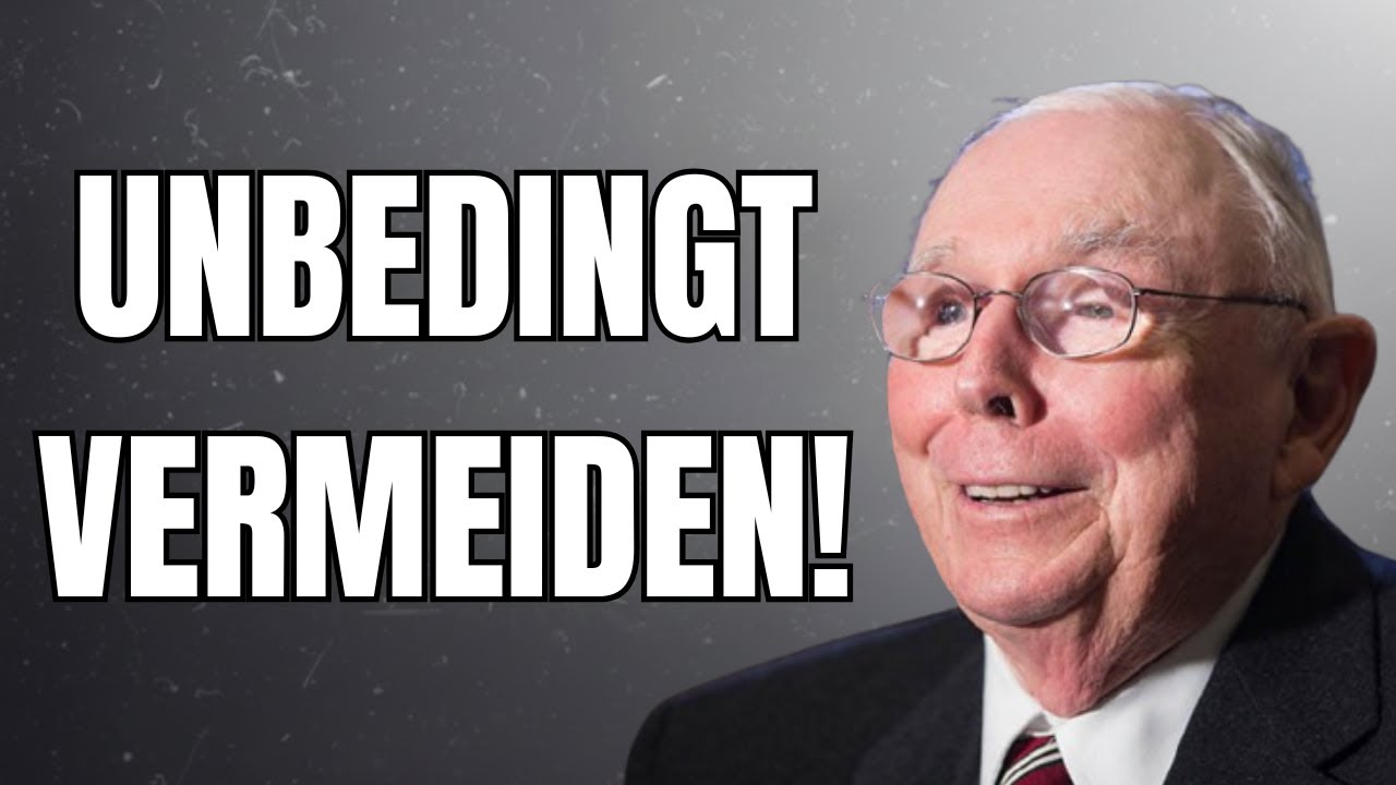 Charlie Munger: Geldfallen der Mittelschicht, die Sie f&uuml;r immer pleite halten werden