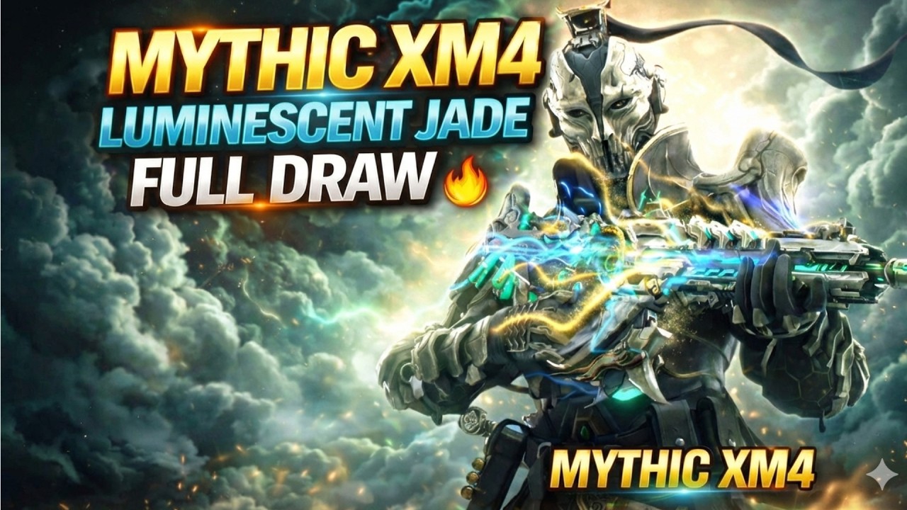 Mythic XM4 Luminescent Jade Full Draw 🔥 | CodM PLR