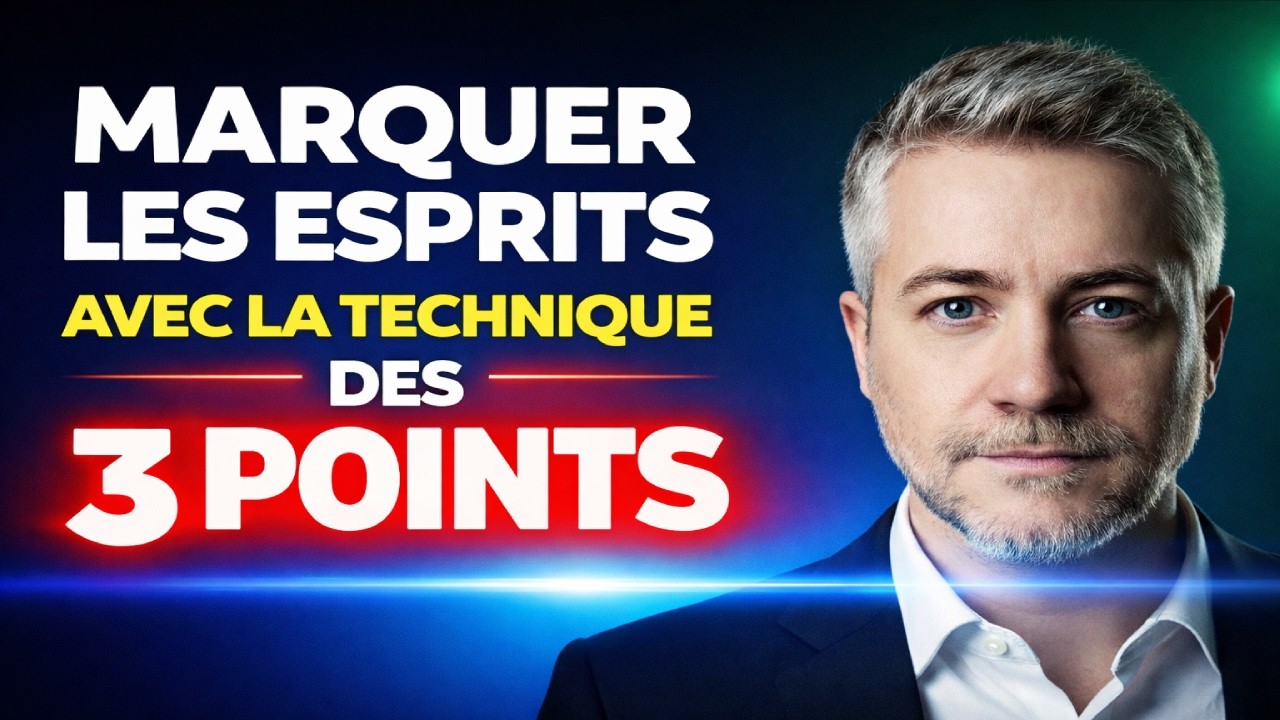 Marquer les esprits avec la technique des 3 points