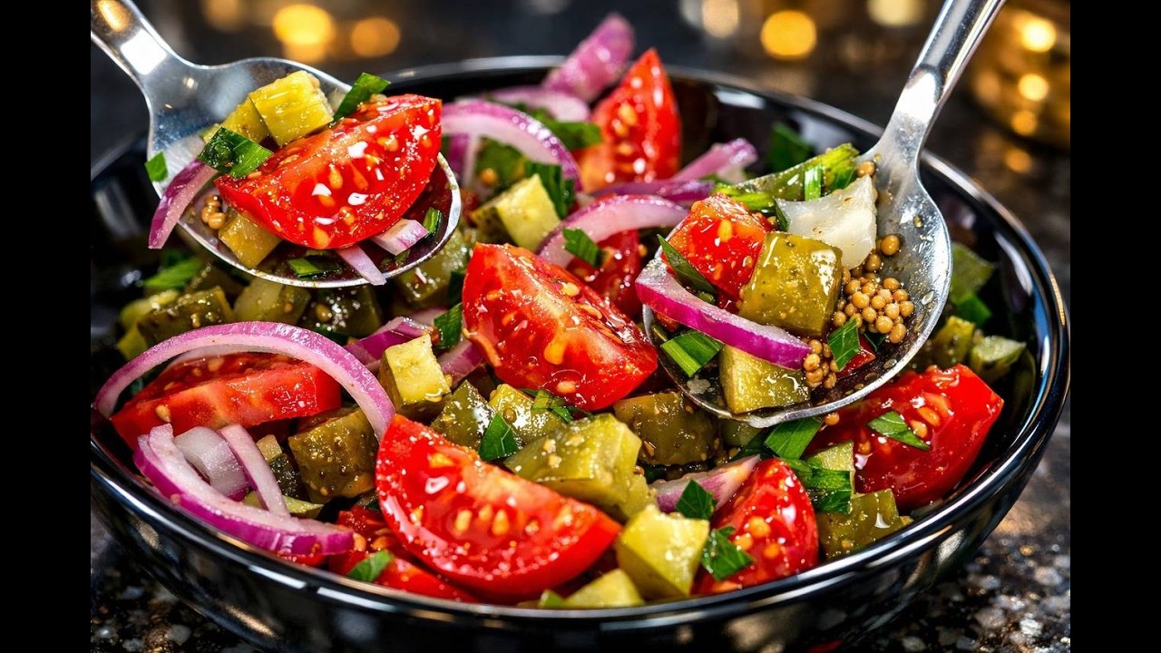 DIESER SALAT MACHT SÜCHTIG! 😱ICH KONNTE NICHT AUFHÖREN ZU ESSEN!
