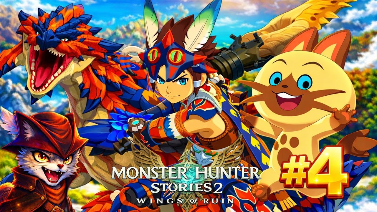 Jugando Monster Hunter Stories 2 |Parte 4