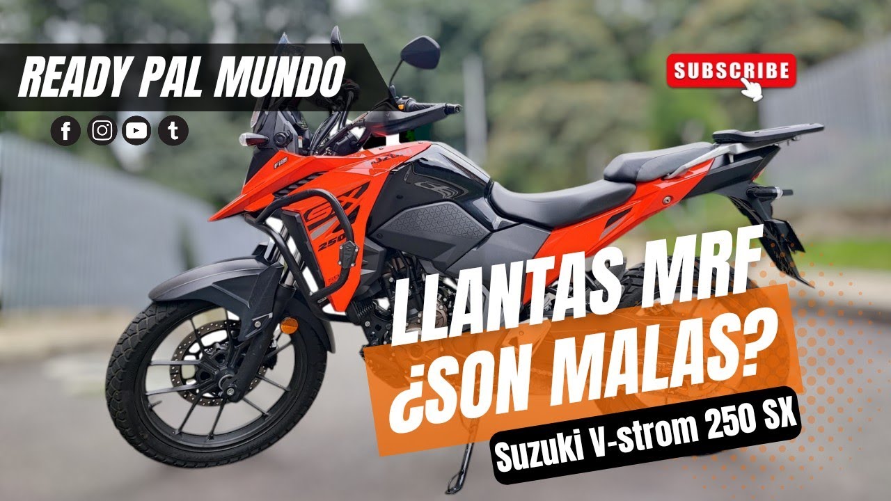 LLANTAS SUZUKI VSTROM 250 SX PRESIÓN IDEAL, EXPERIENCIA Y RECOMENDACIONES