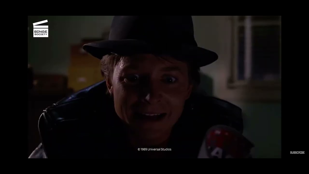 Back to the future part 2 (1989): Marty goes undercover #backtothefuture