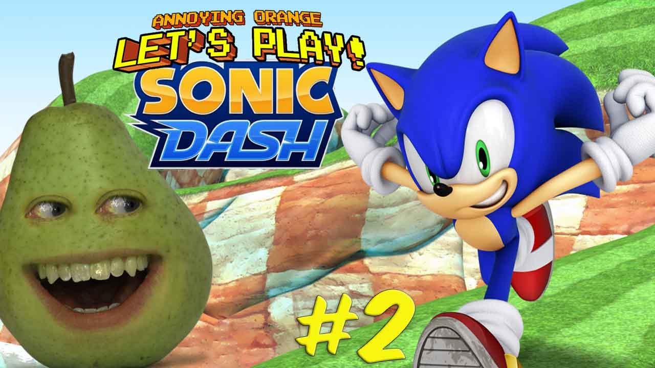 Pear plays Sonic Dash #2: Skydancing!