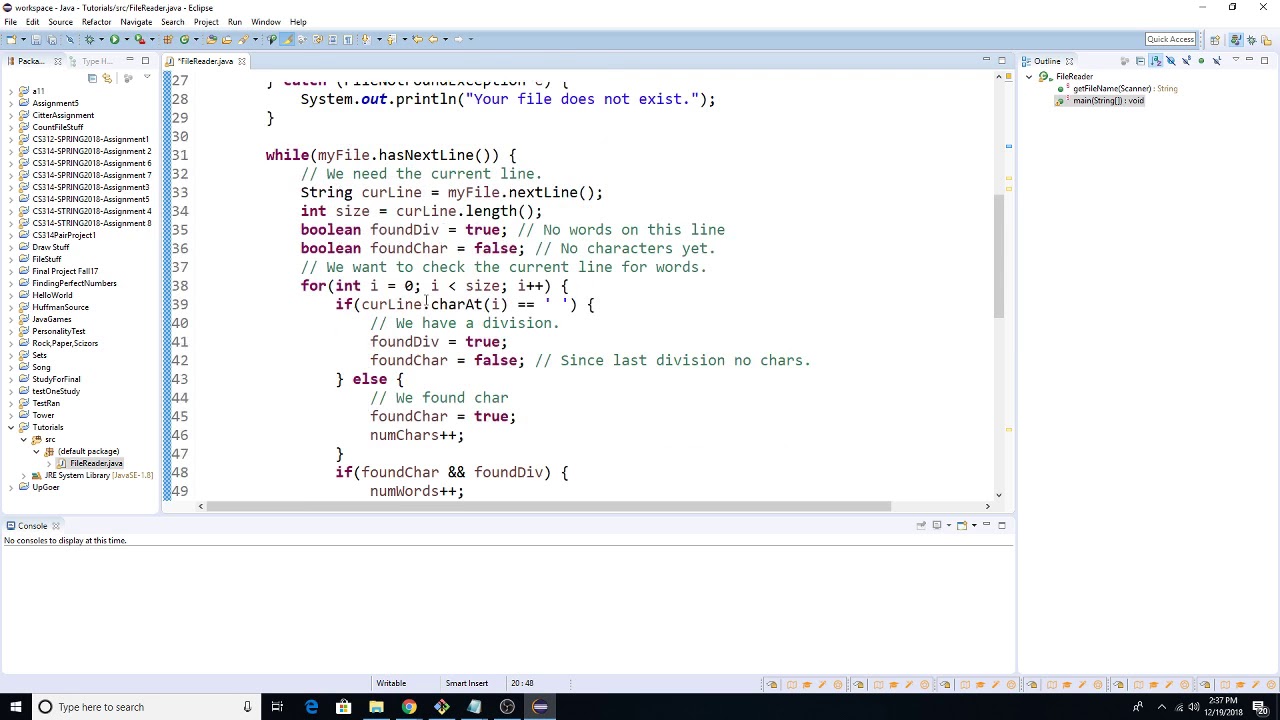 Java - Reading Files/ Reading User Input