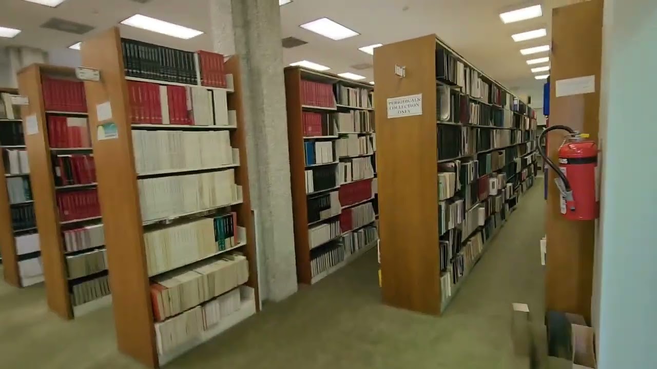 Visit to University Library for books