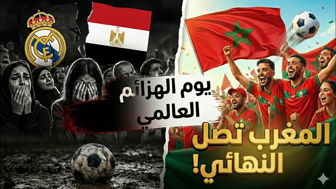 خبطتين في الراس… وبصيص أمل من المغرب 🇲🇦