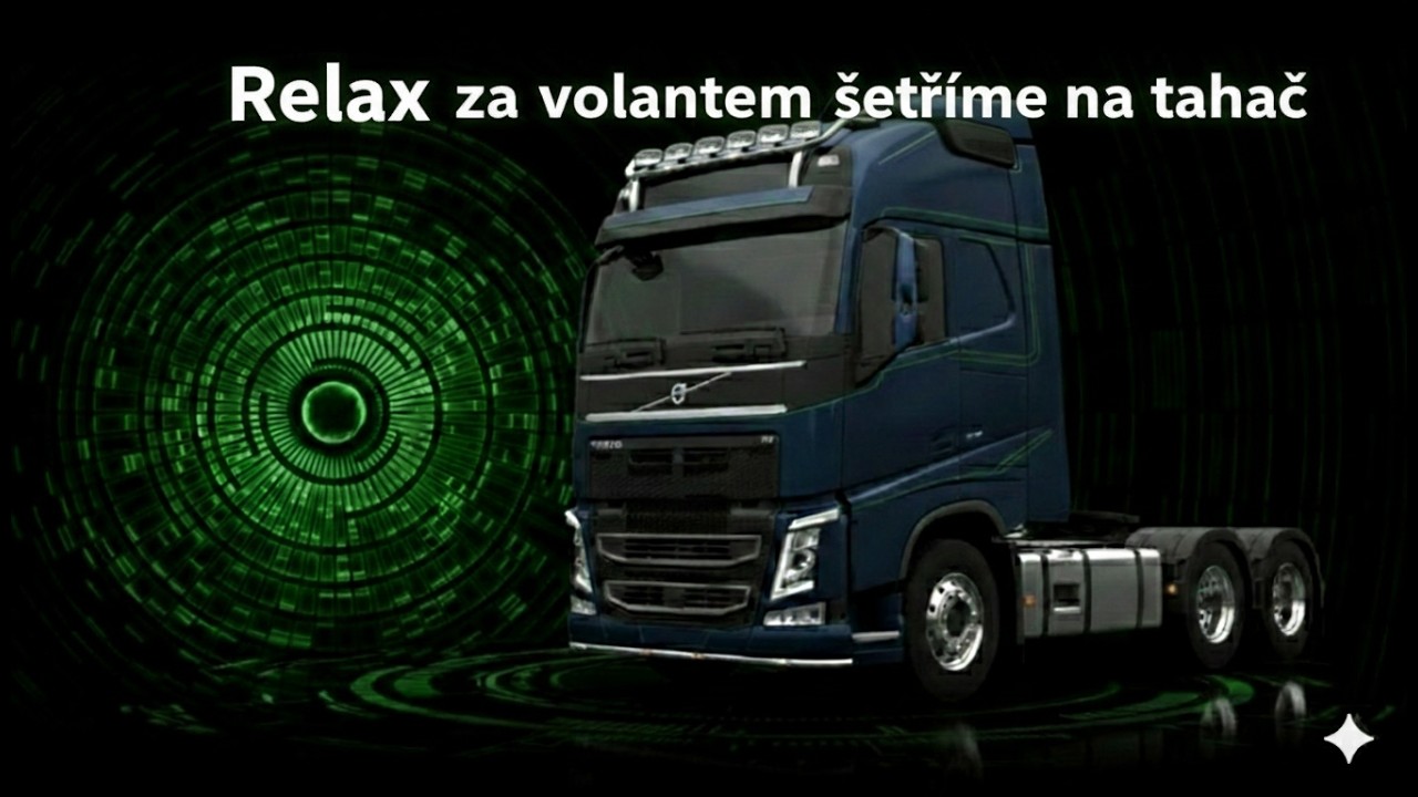 Relax za volantem šetříme na  tahač