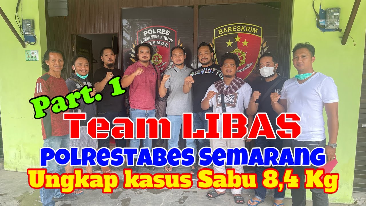 Team LIBAS Polrestabes Semarang, Ungkap Kasus S4Bu 8,4 kg‼️