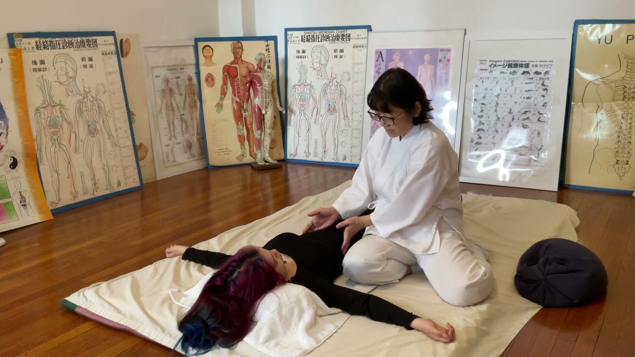Liver meridian (traditional and extension) - supine position | Five Lights Center of Shiatsu