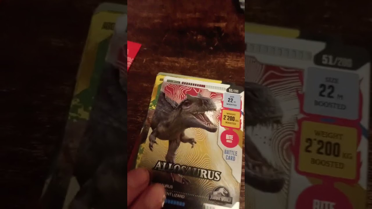 New cards#jurrasic