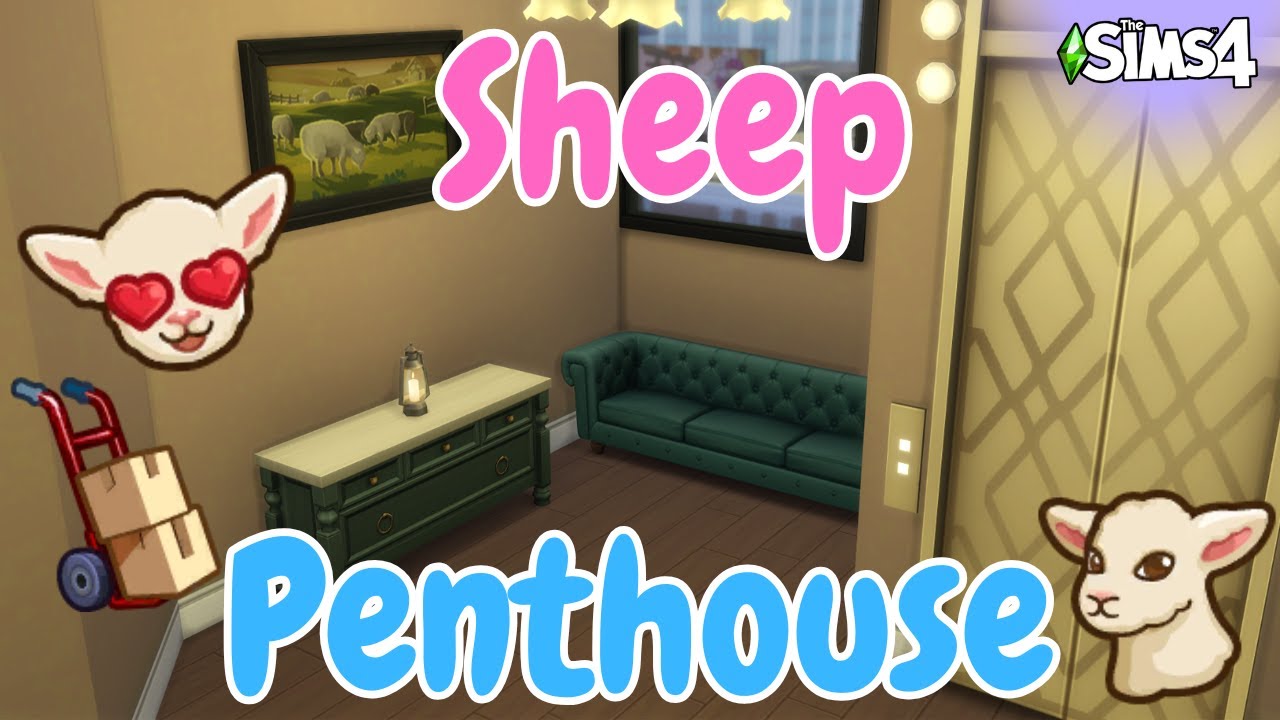 Uptown Sheep Penthouse | a Dan & Phil Inspired Sims 4 Build