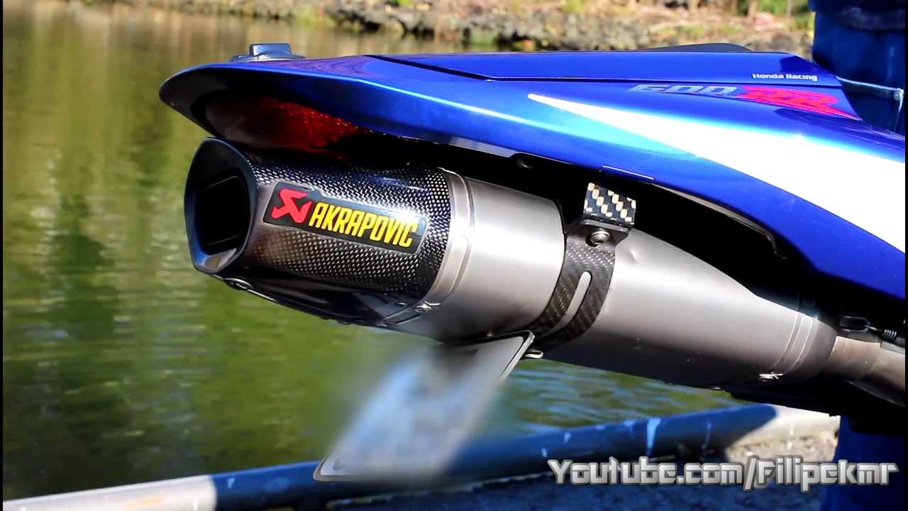 HONDA CBR 600 RR 2010 AKRAPOVIC FULL EXHAUST HD