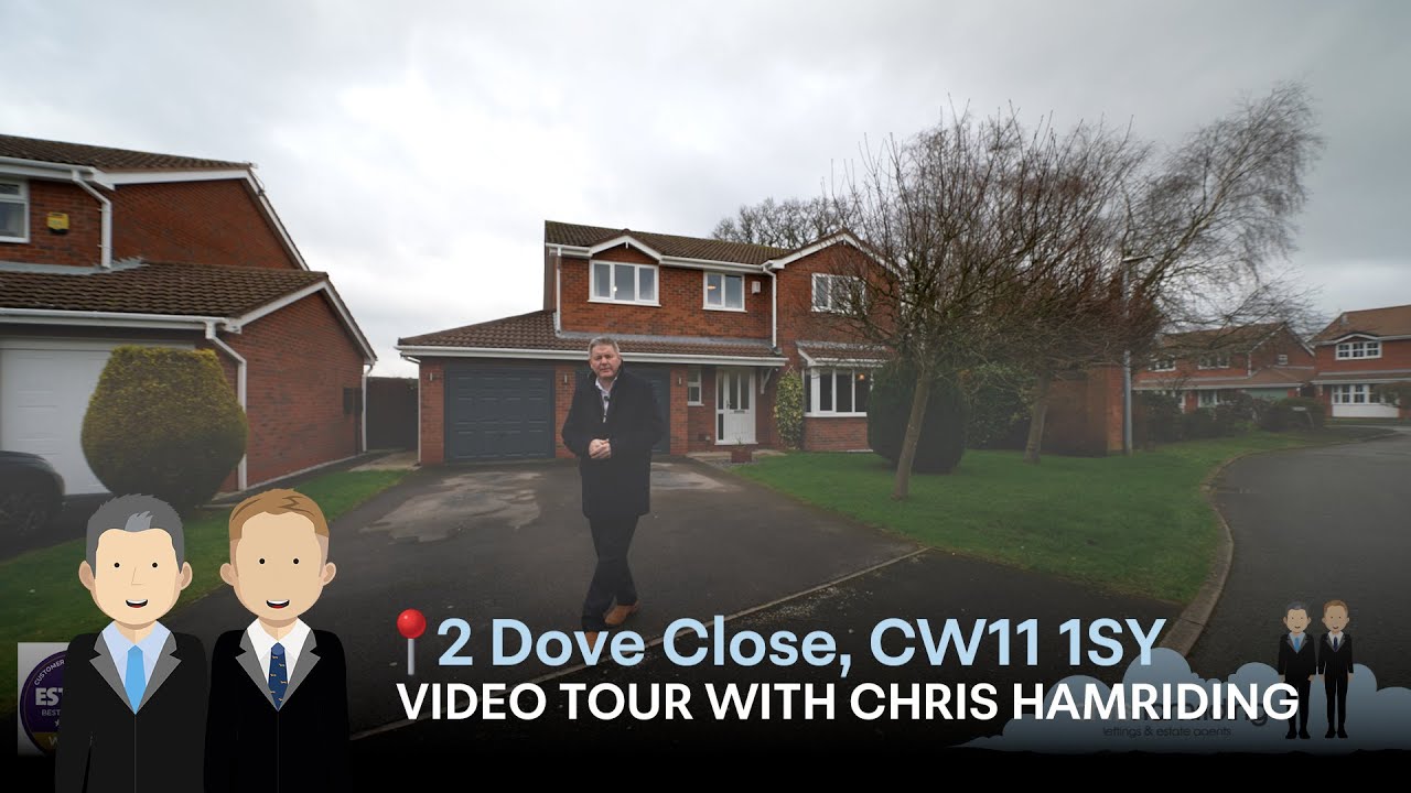 2 Dove Close, Сандбах, CW11 1SY