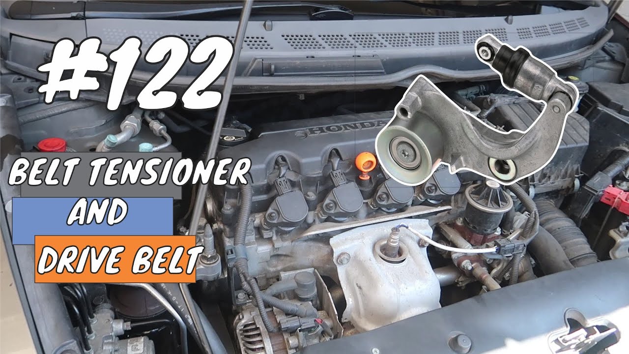 Como cambiar el tensor de la banda Honda civic 2007