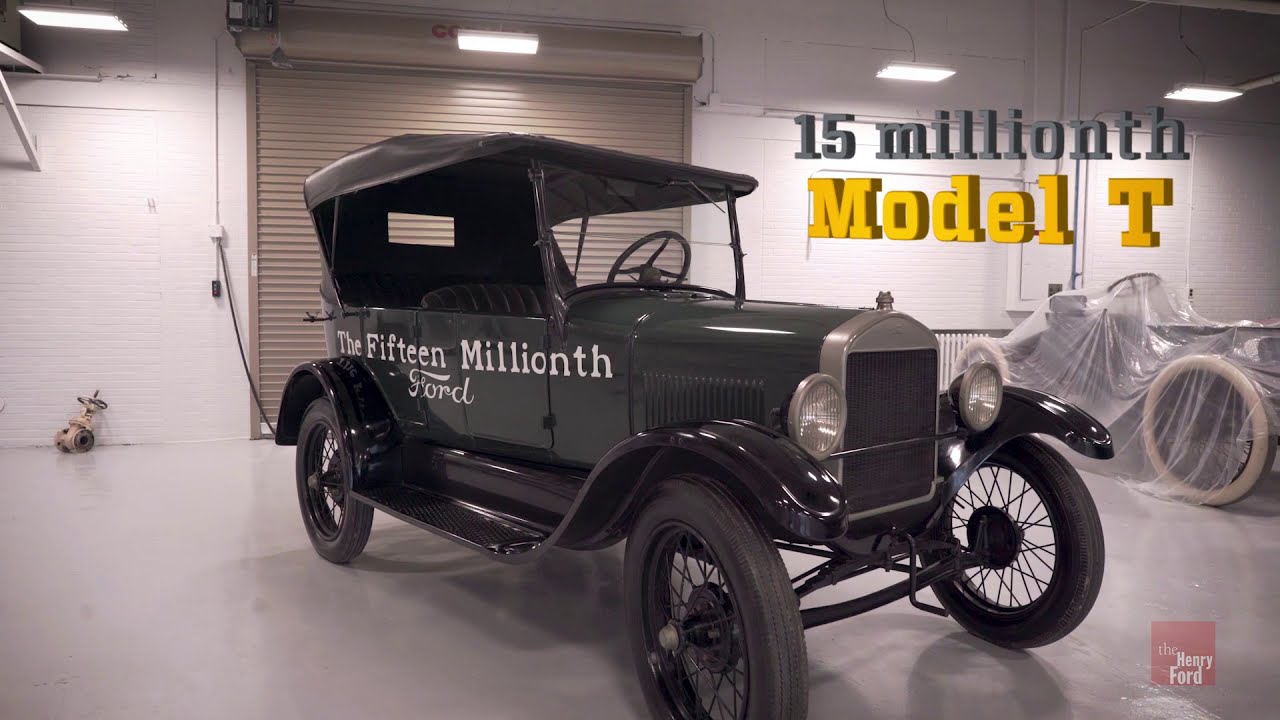 1927 Ford Model T Touring Car,: The Fifteen-Millionth Ford