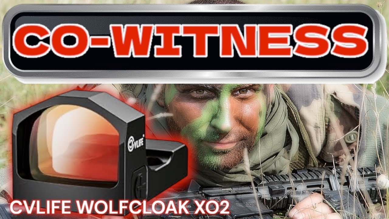 CVLIFE Wolfcloak Red Dot (SHAKE AWAKE) (CO-WITNESS)