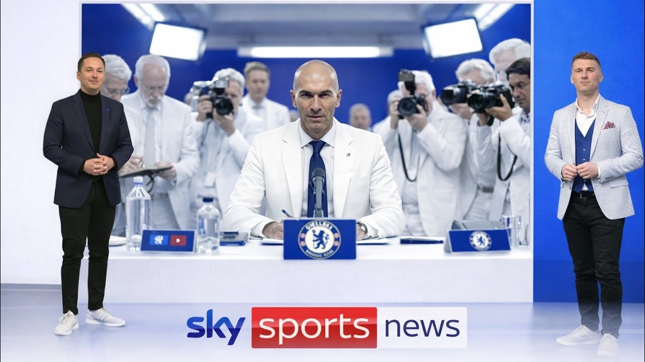 🚨ZIDANE ALLEGEDLY SIGNS 5-YEAR DEAL AS CHELSEA MANAGER 🔥