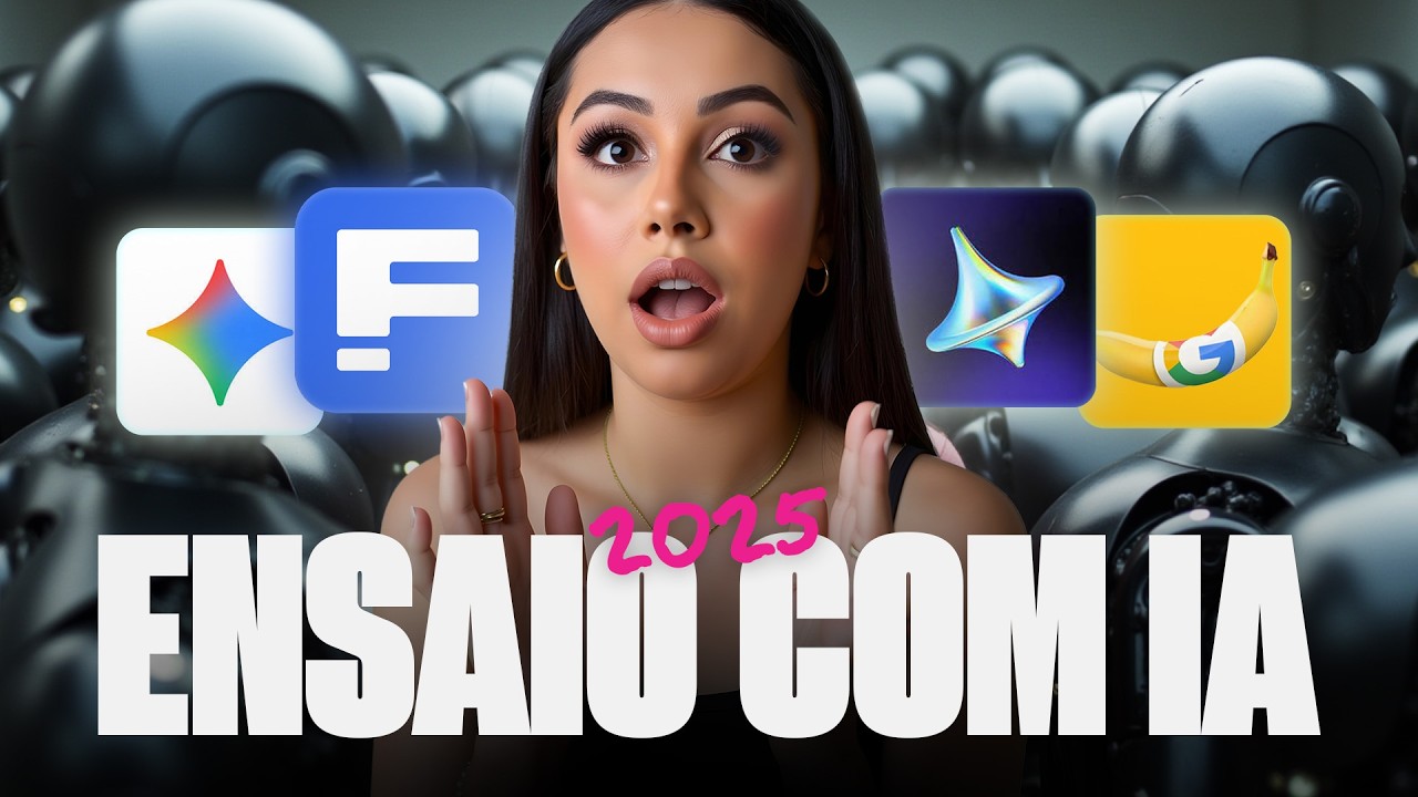 Como criar ensaio com seu rosto REAL usando IA Grátis!