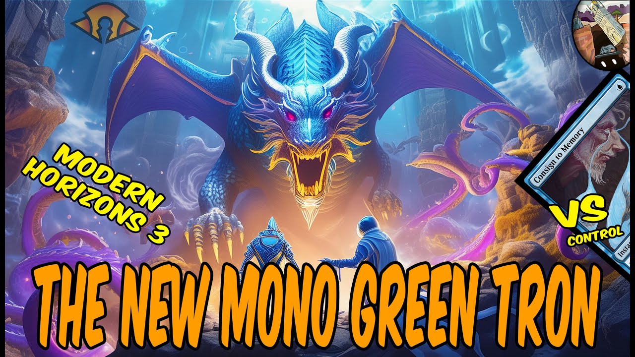 The New Mono Green Tron VS Control｜Bring on The Emrakul ｜MTG Modern Horizons 3｜Modern