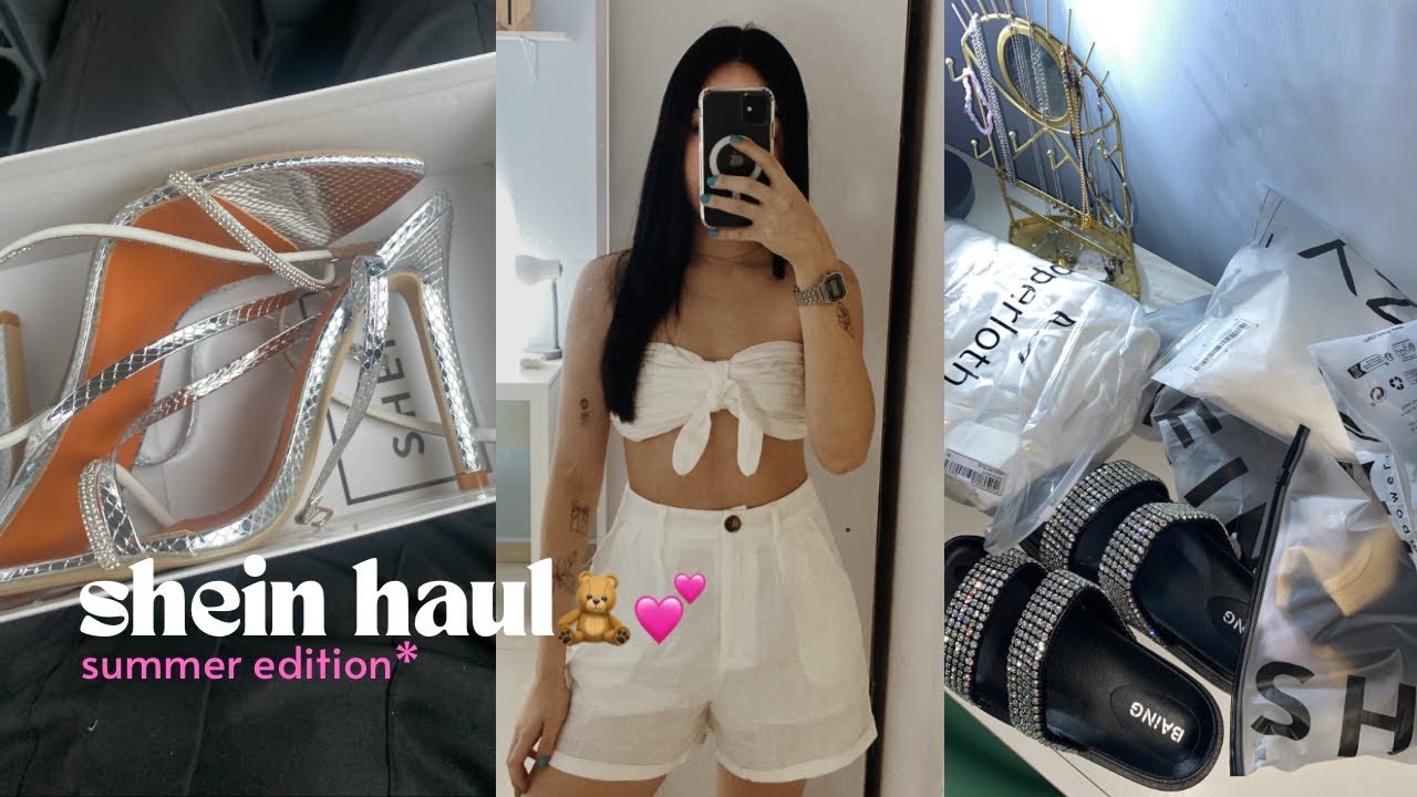RECEBI AS MELHORES PE&Ccedil;AS DA SHEIN - try on haul 💕