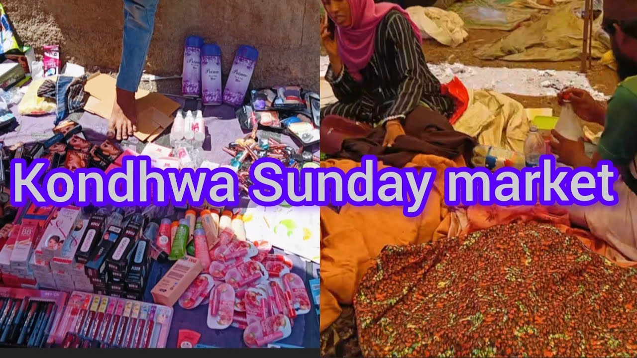Kondhwa Sunday Bazaar| Sunday Market kondhwa pune|