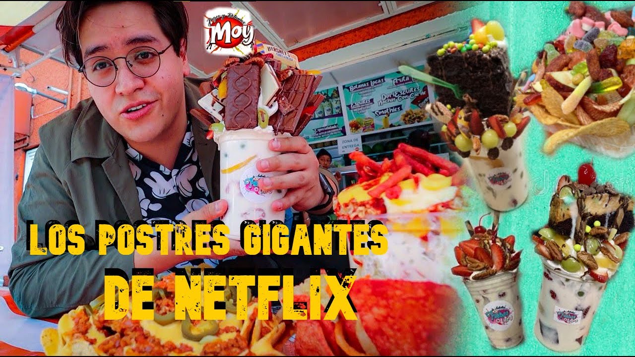 Los famosos POSTRES DE A LITRO de Netflix