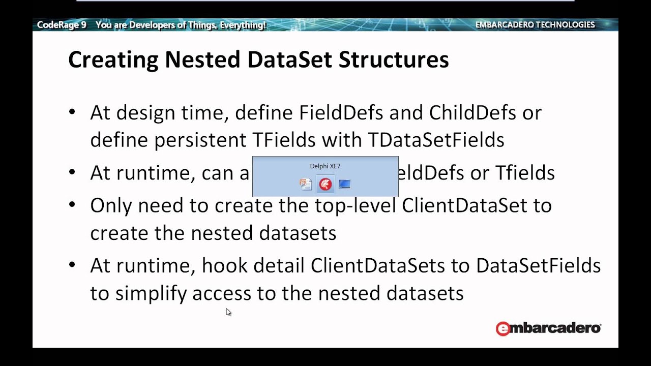 NestedDataSets in ClientDataSets