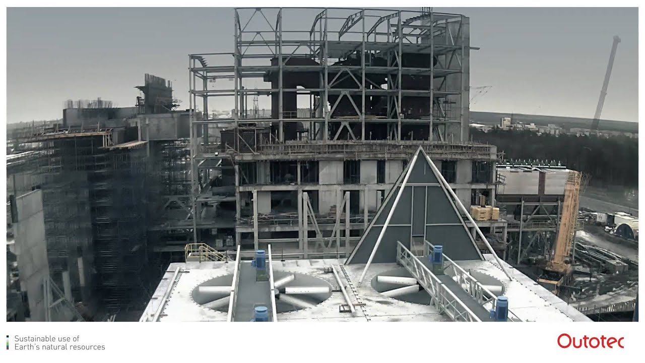 Paper sludge and rejects incineration plant