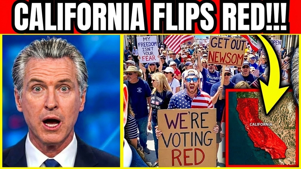 EARTHQUAKE HITS! Democrats COLLAPSE as California Suddenly Flips Republican!