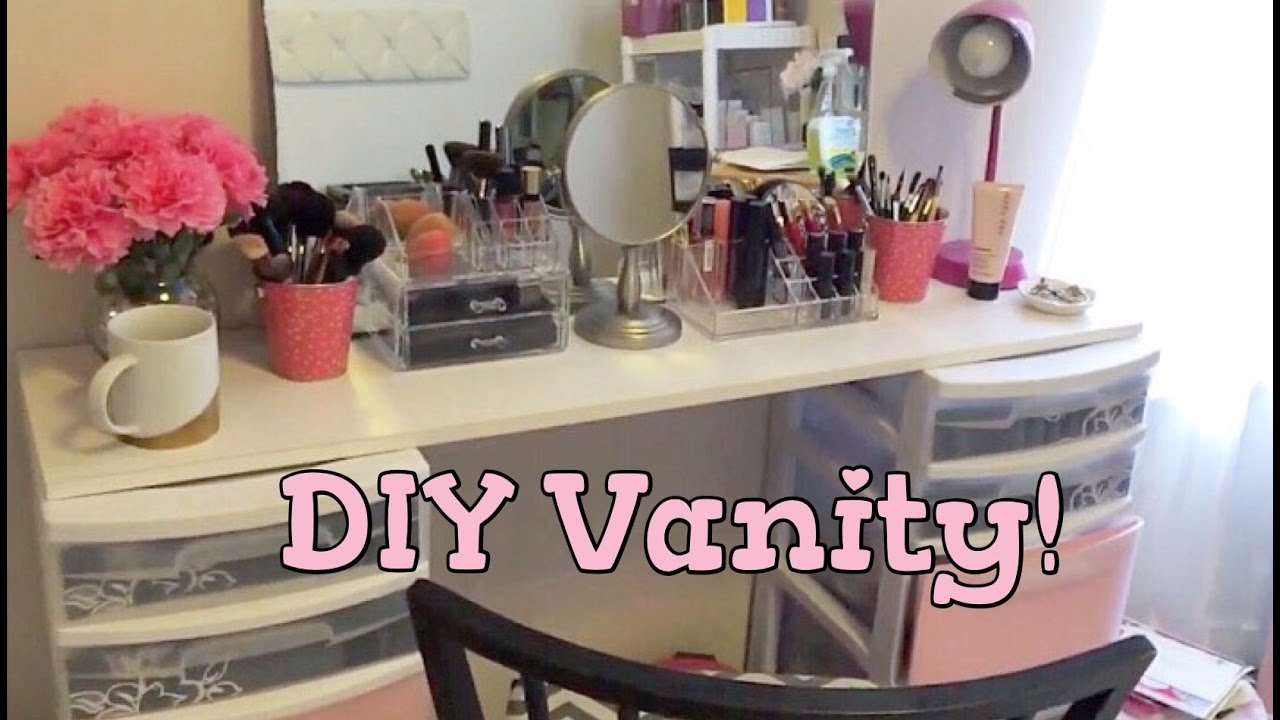Office/Beauty Room Series: DIY Vanity!!!