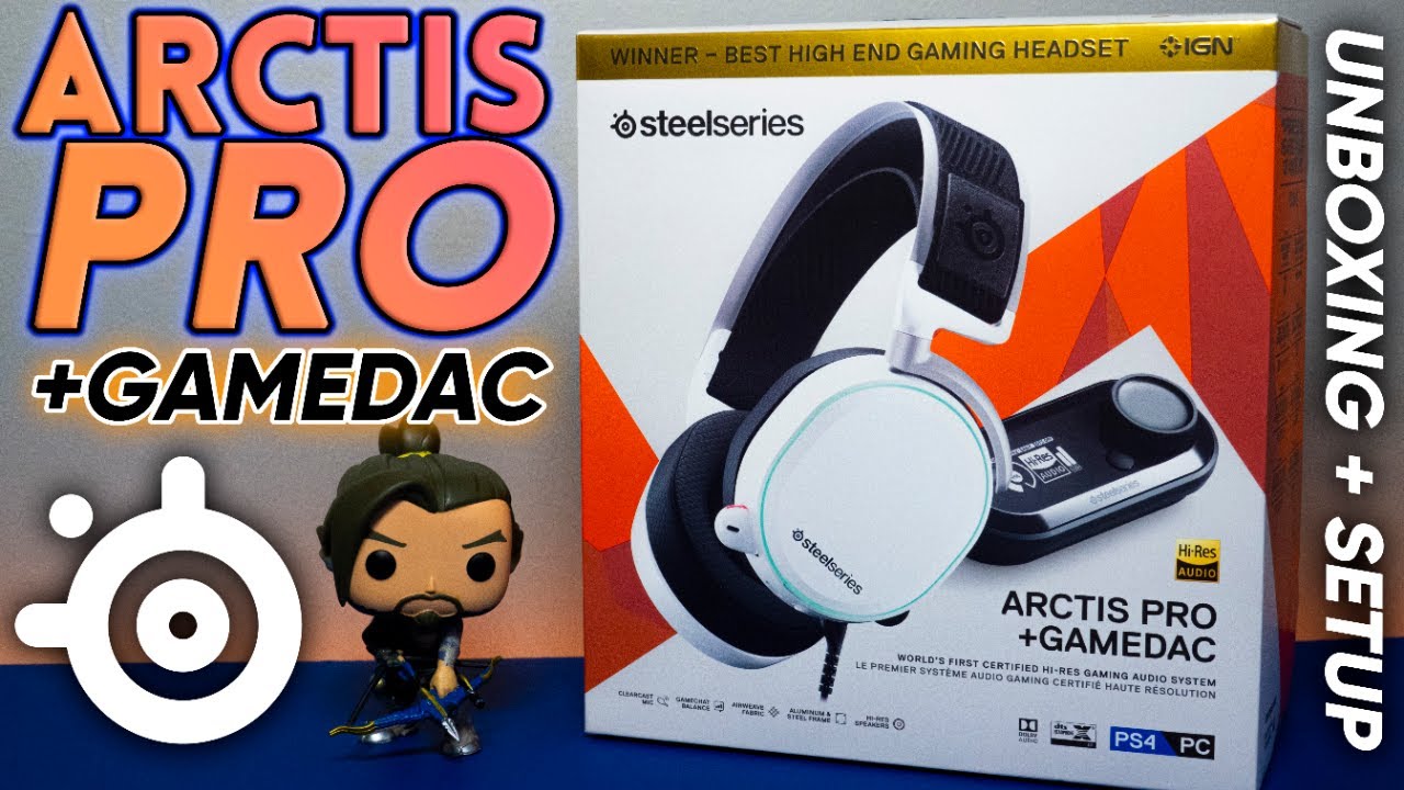 SteelSeries Arctis Pro+Game Dac Unboxing and Set Up! BETTER than Astro A40?!