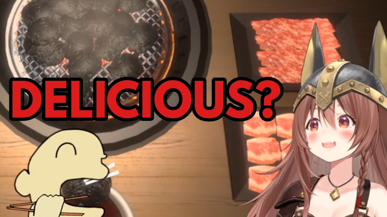 Korone Feeds Us Burnt Meat