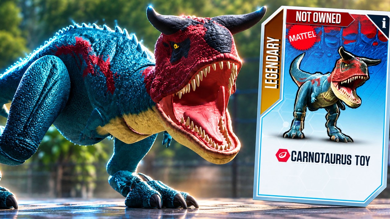 Do Jurassic World dodali... ZABAWKOWE DINOZAURY?! ☠️