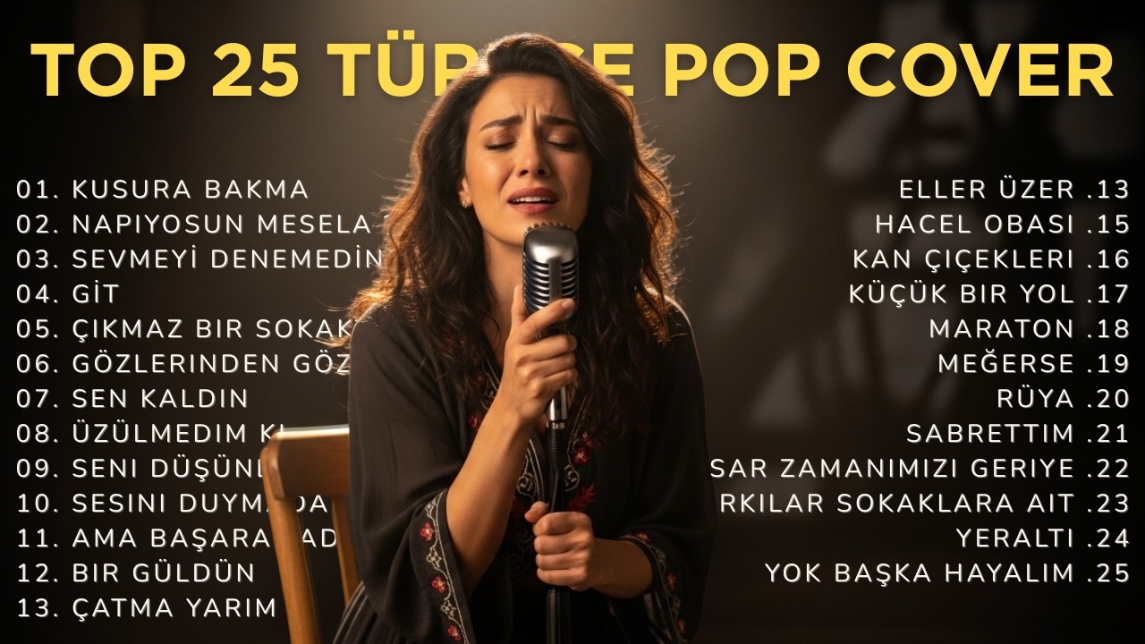 Enerji Veren T&uuml;rk&ccedil;e Şarkılar | 2026 Pop Cover Mix (Kesintisiz Dinle)