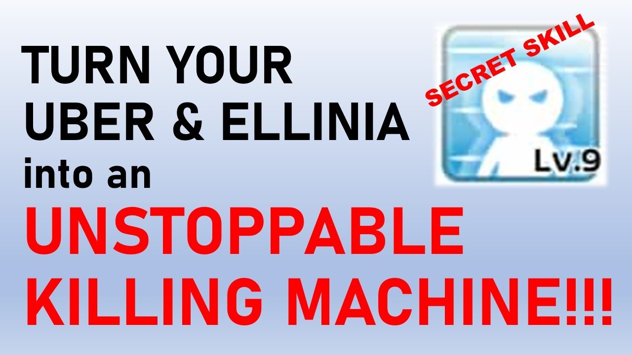 Turn your Uber and Ellinia into an UNSTOPPABLE KILLING MACHINE!