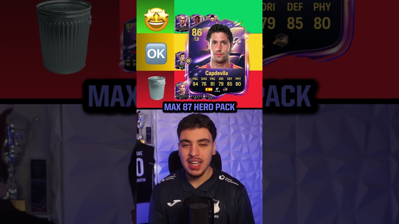 Max 87 Hero Pack Ranking 📊#FIFA #EAFC #FC26