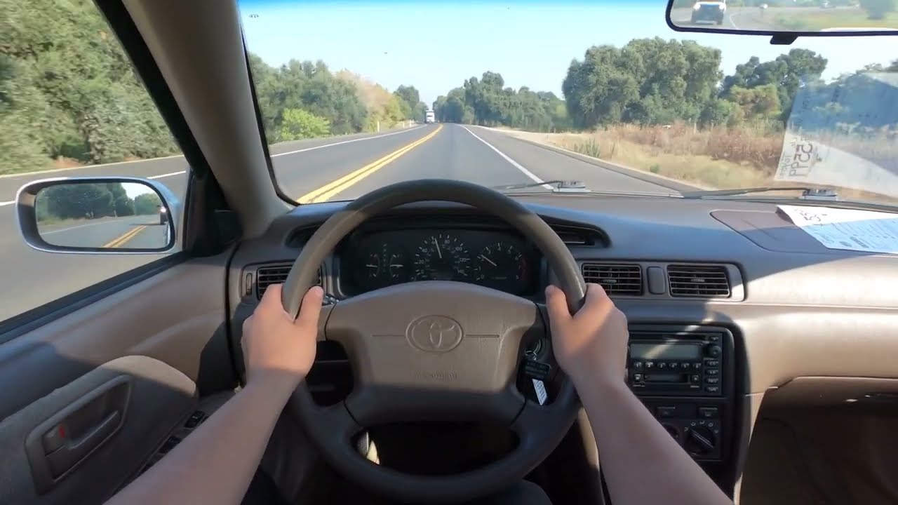 2000 Toyota Camry LE 174K POV ASMR Test Drive